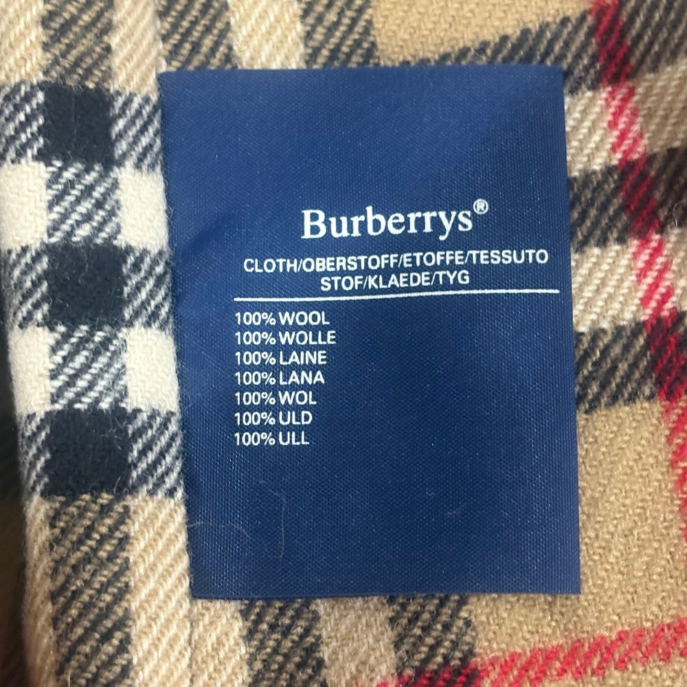 Burberry Vintage Trench Coat – Size 40 Regular – Zip-In Nova Check Liner - Picture 15 of 16